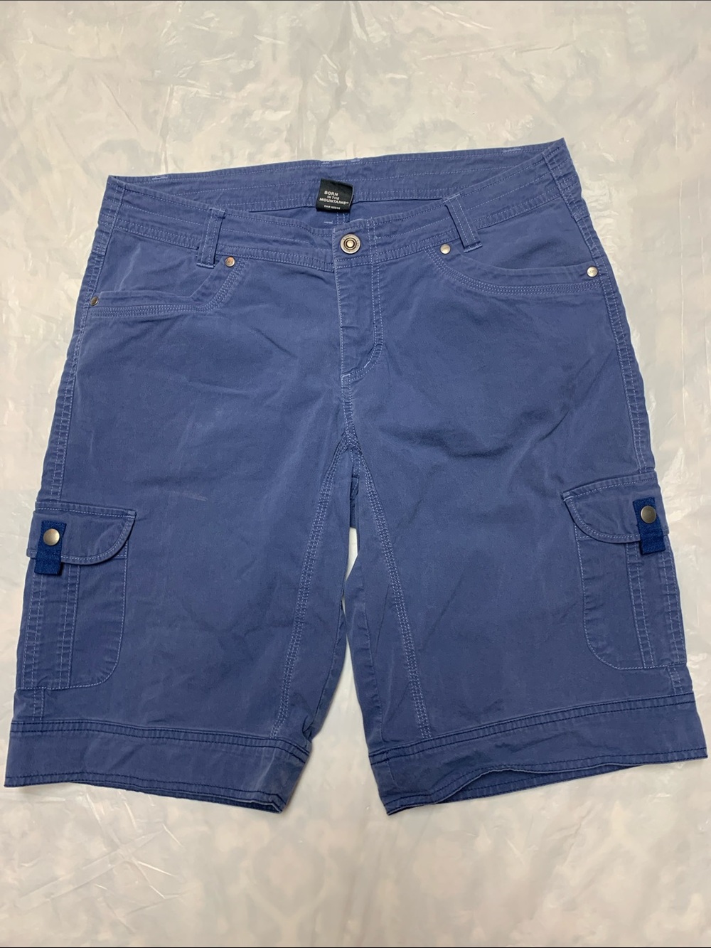 Kuhl Splash 11 Shorts Blue Bermudan Hiking Cargo Size 12